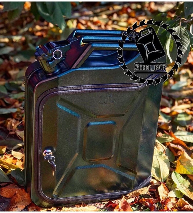 Mini Bar Jerry Can Camping Picnic Fuel Canister NEW Man Cave Etsy
