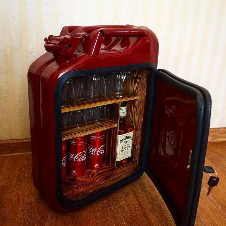 Mini Bar Jerry Can Camping Picnic Fuel Canister NEW Man Cave Etsy