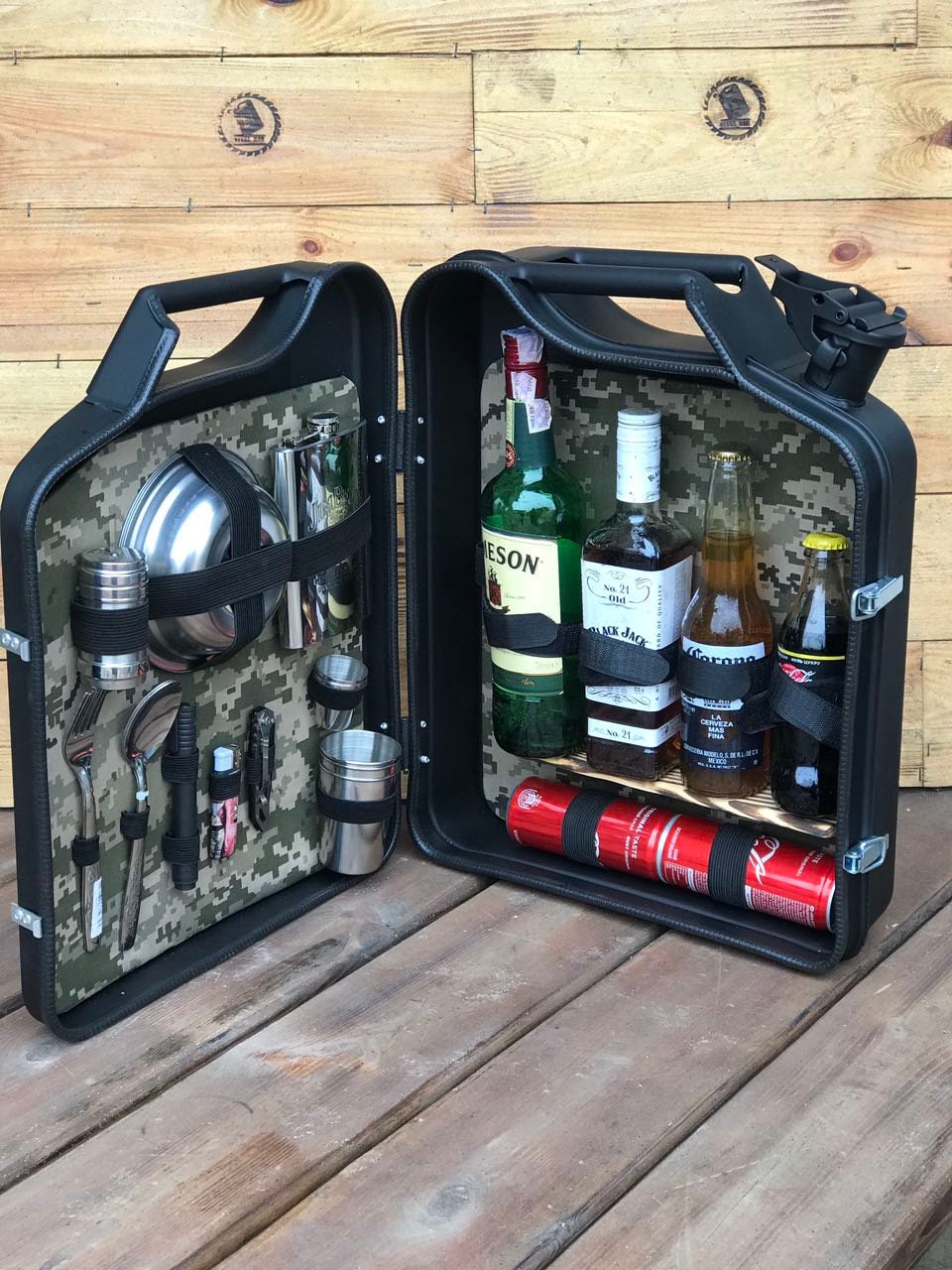 Overtreding gastheer Spreekwoord Mini Bar Jerry Can Camping Picnic Fuel Canister NEW Man Cave | Etsy