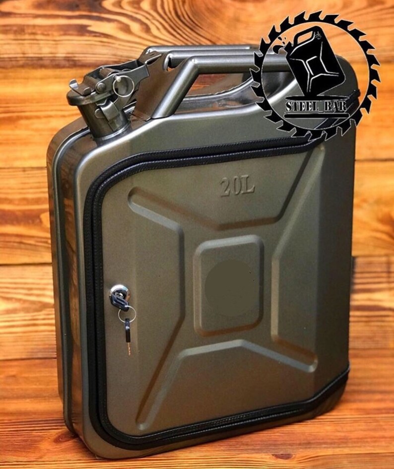 Mini Bar Jerry Can Camping Picnic Fuel Canister NEW Man Cave Etsy