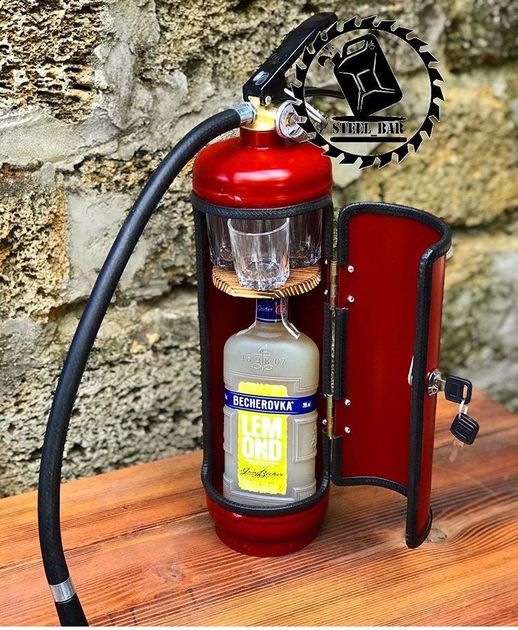 Fire Extinguisher Mini Bar New Jerry Can Camping Picnic Man Etsy