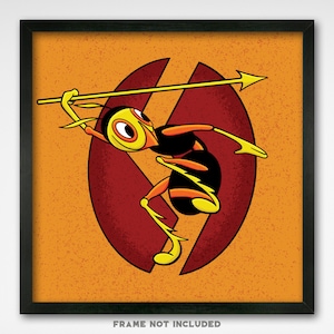 World War II Insignia - 79th Bombardment Squadron - 8x8 Print