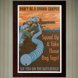 Battlefield One - Propaganda Poster - WWI - 11x17