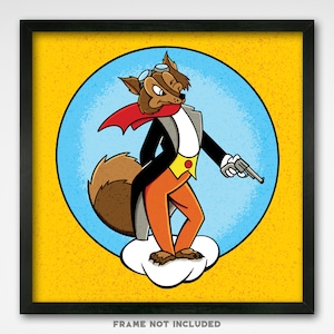 World War II Insignia - 31st Pursuit Squadron - 8x8 Print