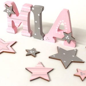 Wooden Letter Nursery Door Girl