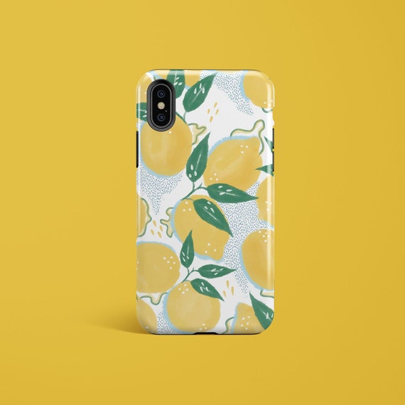 Lemon Iphone Case Iphone 11 Pro Max Case Iphone X Case Etsy