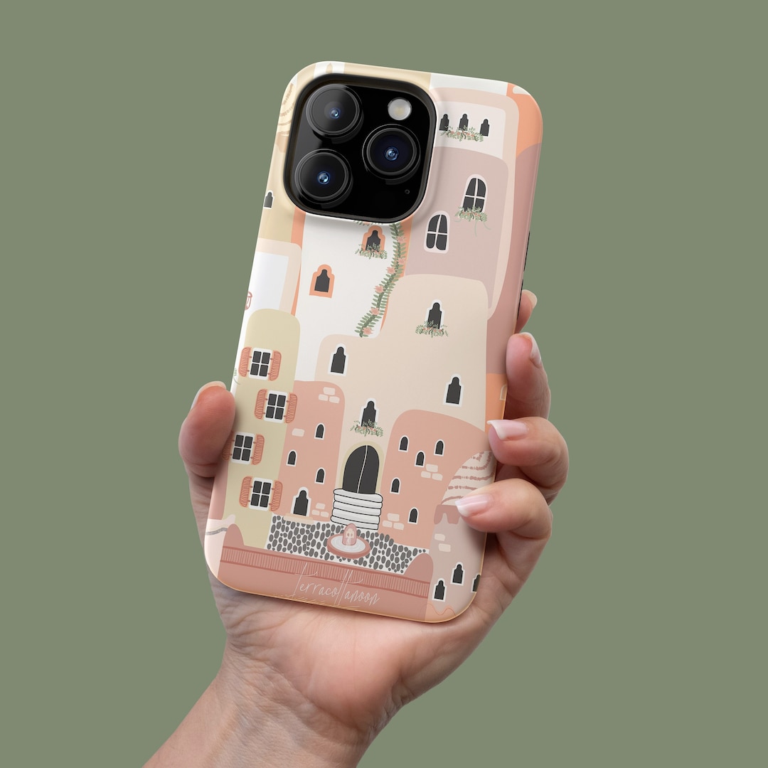 Boho iPhone 14 Pro Max Case Burnt Orange iPhone 14 Pro Case Etsy