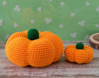 Zucche all'uncinetto, Zucca Amigurumi, Amigurumi Halloween, Amigurumi zucca, Zucca da decorare, Zucca autunnale