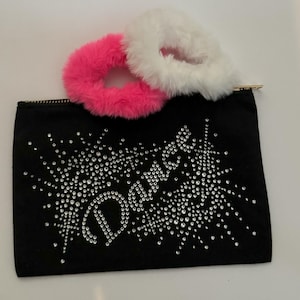 Dazzling Dance Cotton Canvas Pouch