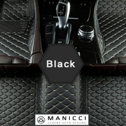 Premium Manicci Luxury Leather Custom Fitted Car Mats 2.0 Etsy