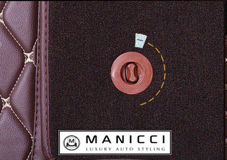 Premium Manicci Luxury Leather Custom Fitted Car Mats 2.0  image 5