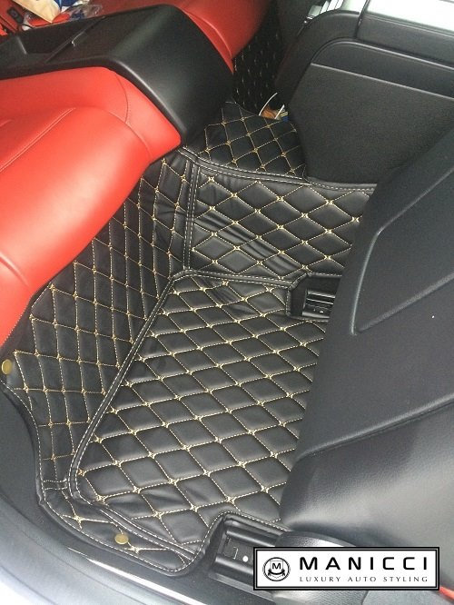 Yajomi Alfombrillas de coche forSorento 7 asientos 2009-2012 alfombras de  lujo cuero alfombras café