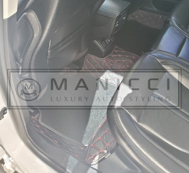 Premium Manicci Luxury Leather Custom Fitted Car Mats 2.0  image 7