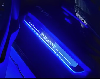Custom Luxury LED Car Door Sills – Wireless, Custom Fit, Multi-Color, Smart Sensor Lights –  Interior Styling by Manicci V1.0 (4 front+rear)