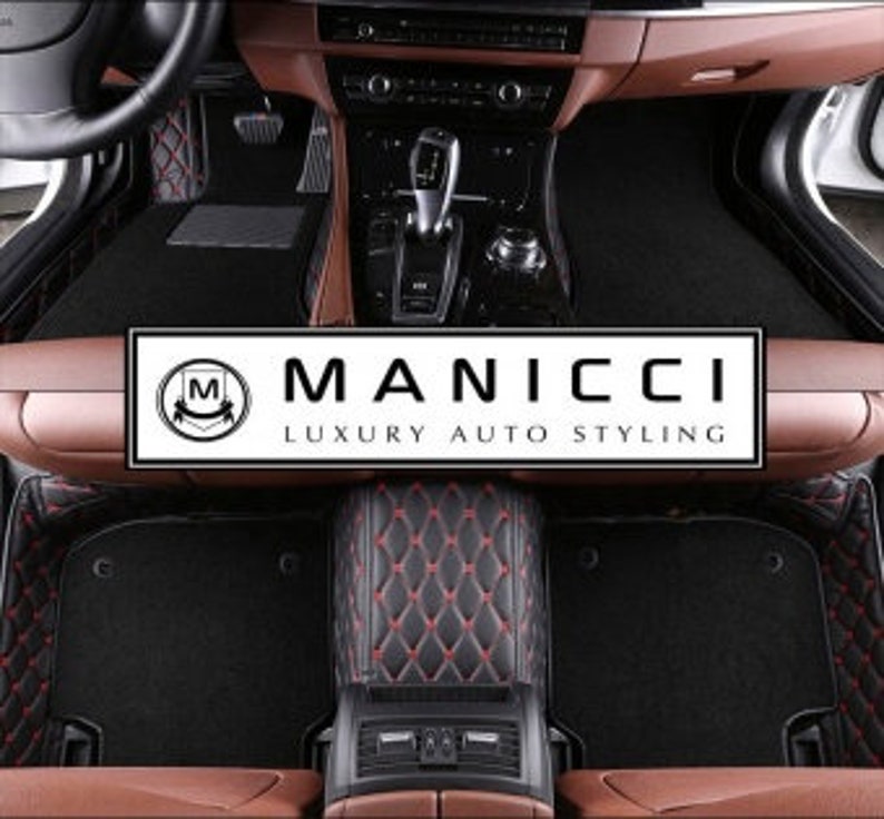 Premium Manicci Luxury Leather Custom Fitted Car Mats 2.0  image 0