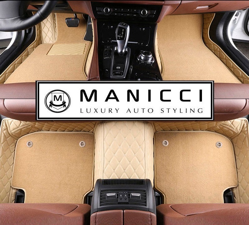 Luxury Tailored Custom Made Car Floor Mat Carpet Full Set PU