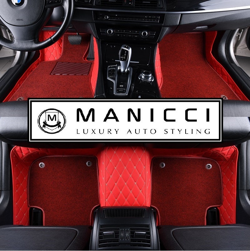 Buy Premium Manicci Luxury Leather Custom Fitted Car Mats 2.0