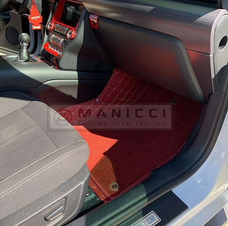 Premium Manicci Luxury Leather Custom Fitted Car Mats 2.0 Etsy