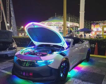 Car Underglow LED Lights – Music Sync, App Control, Waterproof RGB Lighting Kit for Cars & Trucks