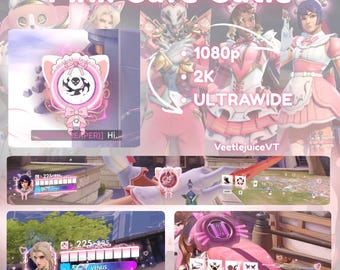 Pink Cafe Cutie Overlay Pack