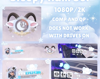 Sleepy Ram Overwatch 2 Stream Overlay Set