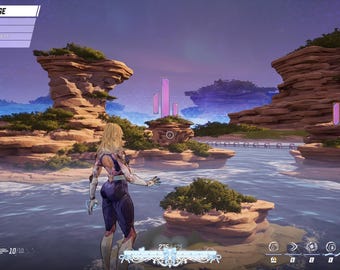 Blue Coquette Bow Overlay | 2K