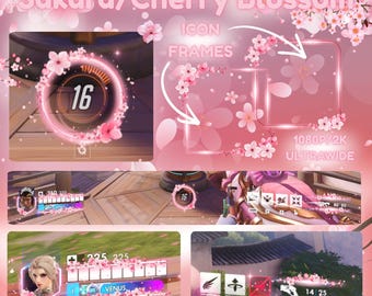 Sakura Cherry Blossom Overlay Pack