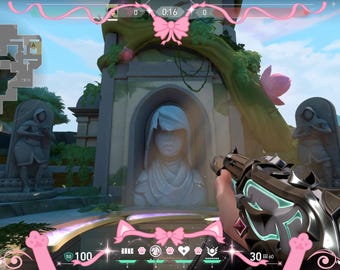Pink Kitty Stream Overlay | 1080p