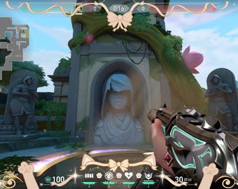 Tan Kitty Stream Valorant Overlay | 1080p