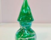 Blown Glass Vase, Home Decor, Collectible, Display Art, Decorative Accent, Colorful Display, Home and Living, Art Object, Art Glass, Vase