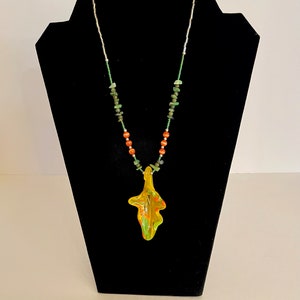 Glass Blown Jewelry, Glass Worked Jewelry, Glass Necklace, Necklace, Jewelry, Glass Pendant, Necklace Pendant, Pendant