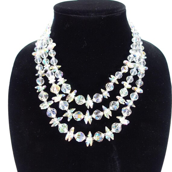Aurora Nights: 1950s Faceted Crystal Jewelry Set