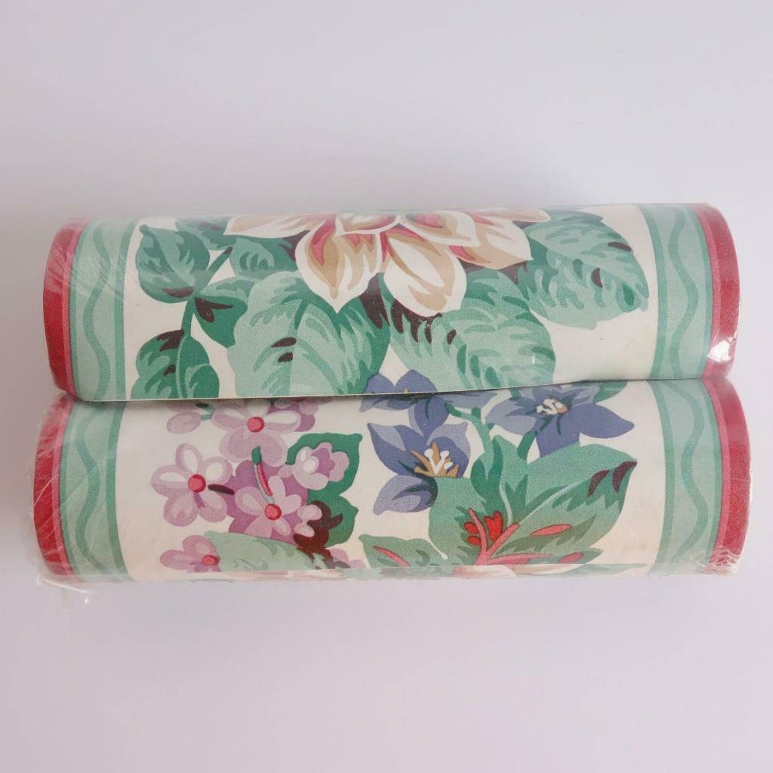 Floral Wallpaper Border 2 Rolls New in Package Etsy