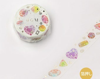 washi tape 2022 Apothecary Fantasy whales Winter limited gold foil magical Fireflies garden 1pcs BGM Crystals