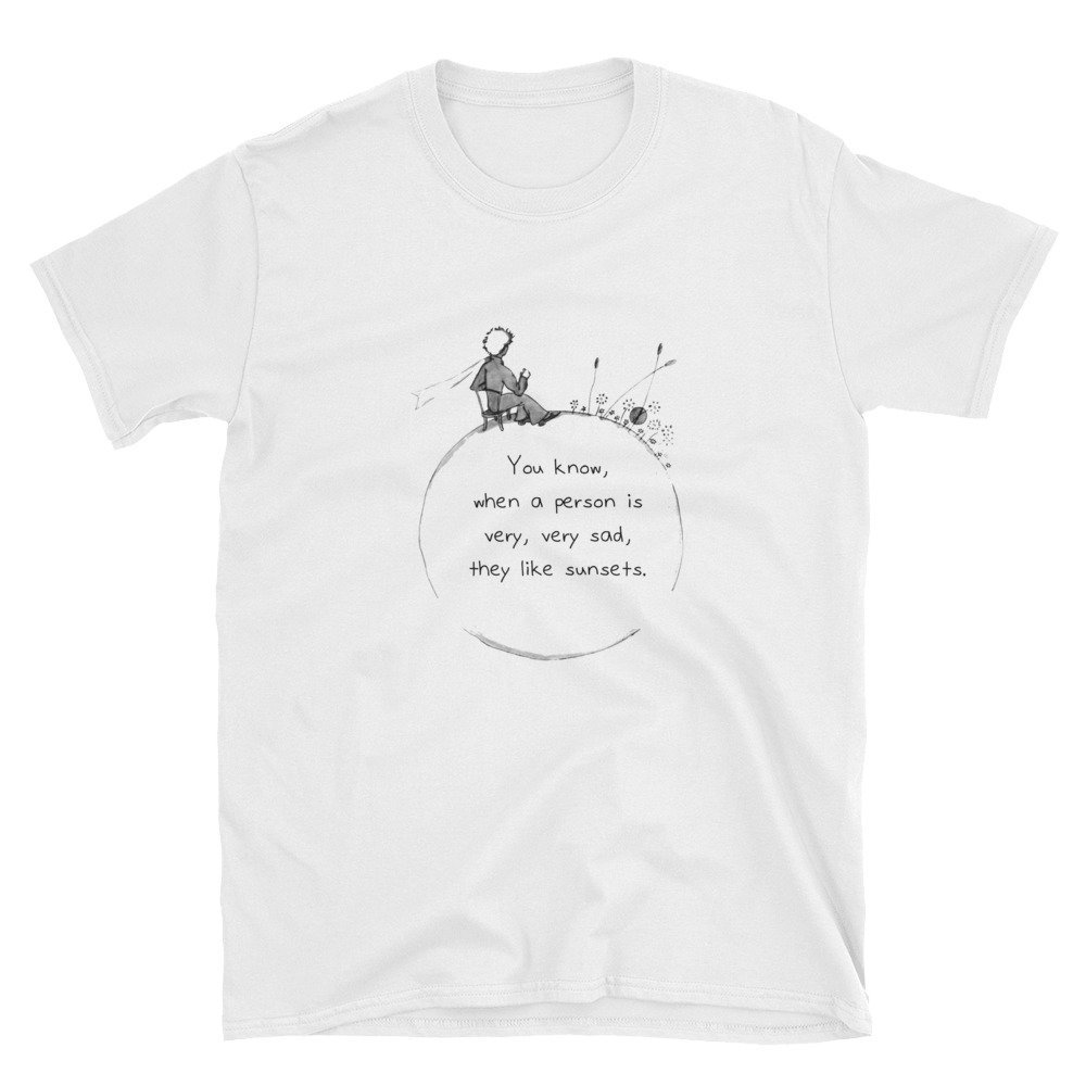 Little Prince Quote Book Short-sleeve 