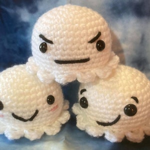 Amigurumi Crochet Ghost Pattern ONLY Wee Ghostie Halloween Ghost Pattern