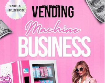 Libro electrónico sobre el negocio de las máquinas expendedoras: Guía de derechos de reventa PLR (Descarga digital)