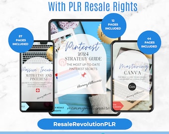 Pinterest Marketing Bundle: PLR & Master Resell Rights (Digital Download)