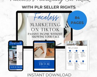 Guía de marketing de TikTok: Estrategias sin rostro (libro electrónico, MRR y PLR)