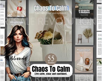 Mental Health Ebook: Calm, Confident Living (PLR Resale Rights)