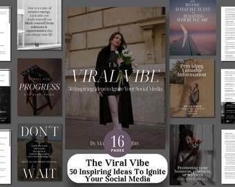 Ebook Viral Vibe: Guía de marketing en redes sociales con PLR y MRR