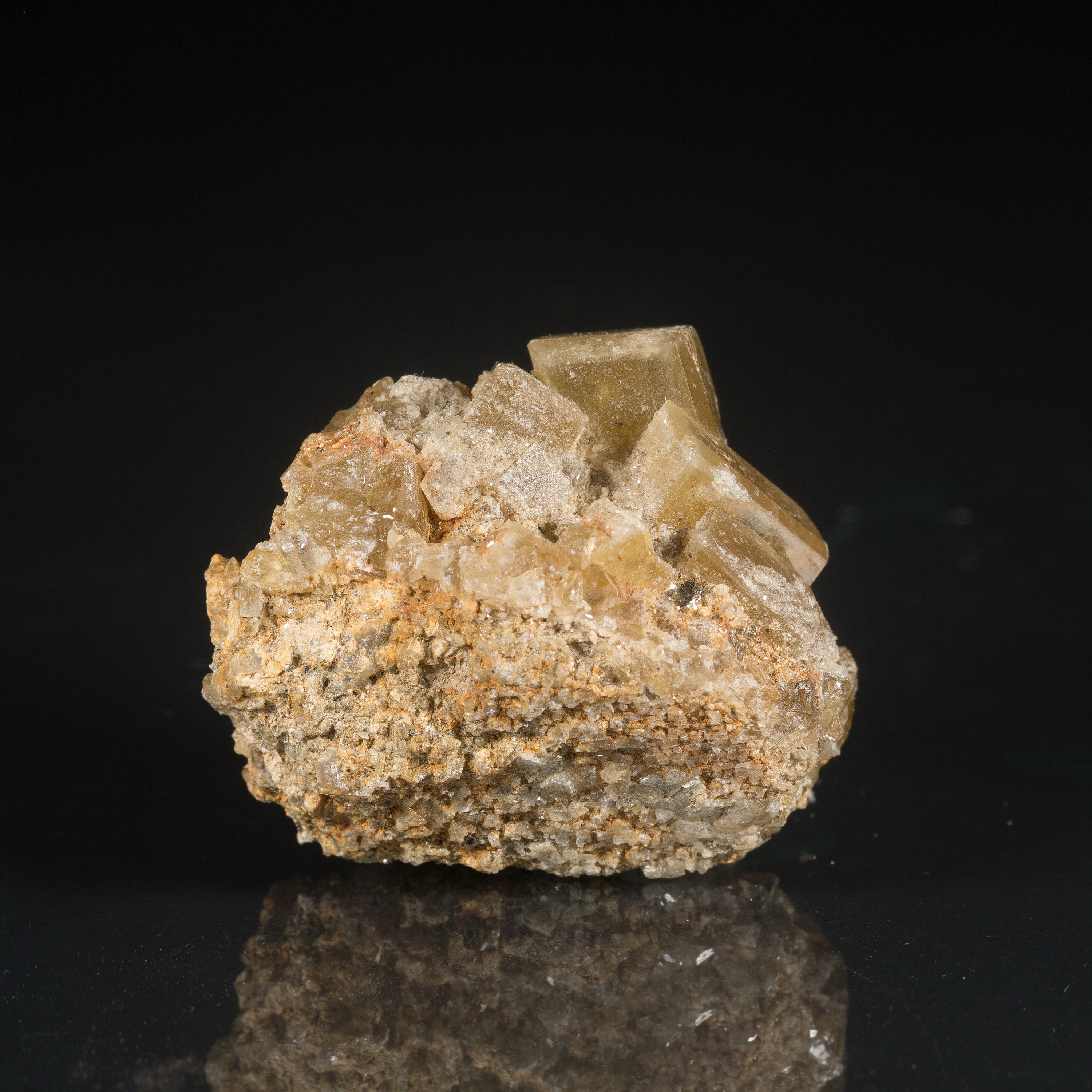 Barytine Miel de Chatel-Guyon, Prompsat, Minéraux France