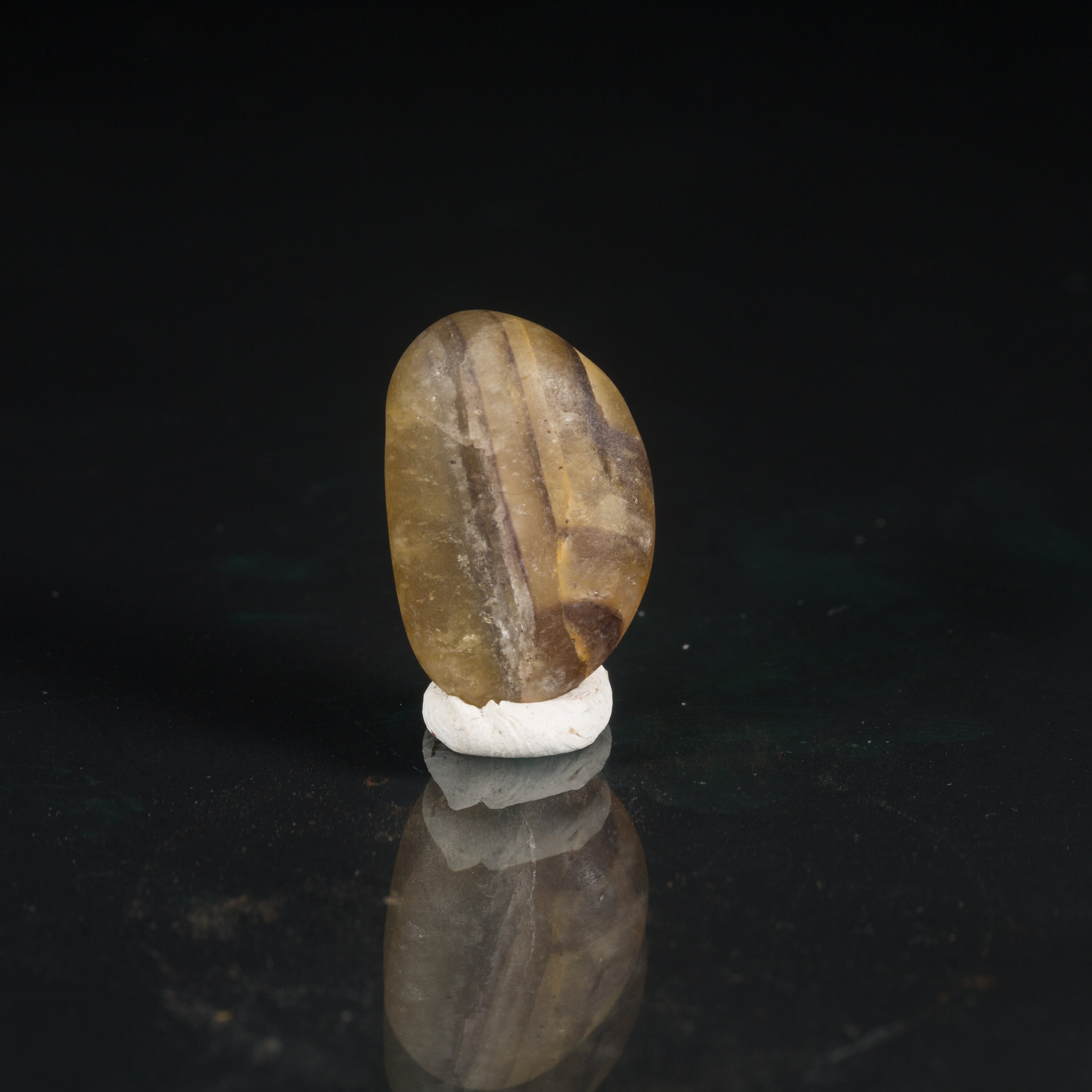 Fluorite Roulée, Massif Central, Minéraux France