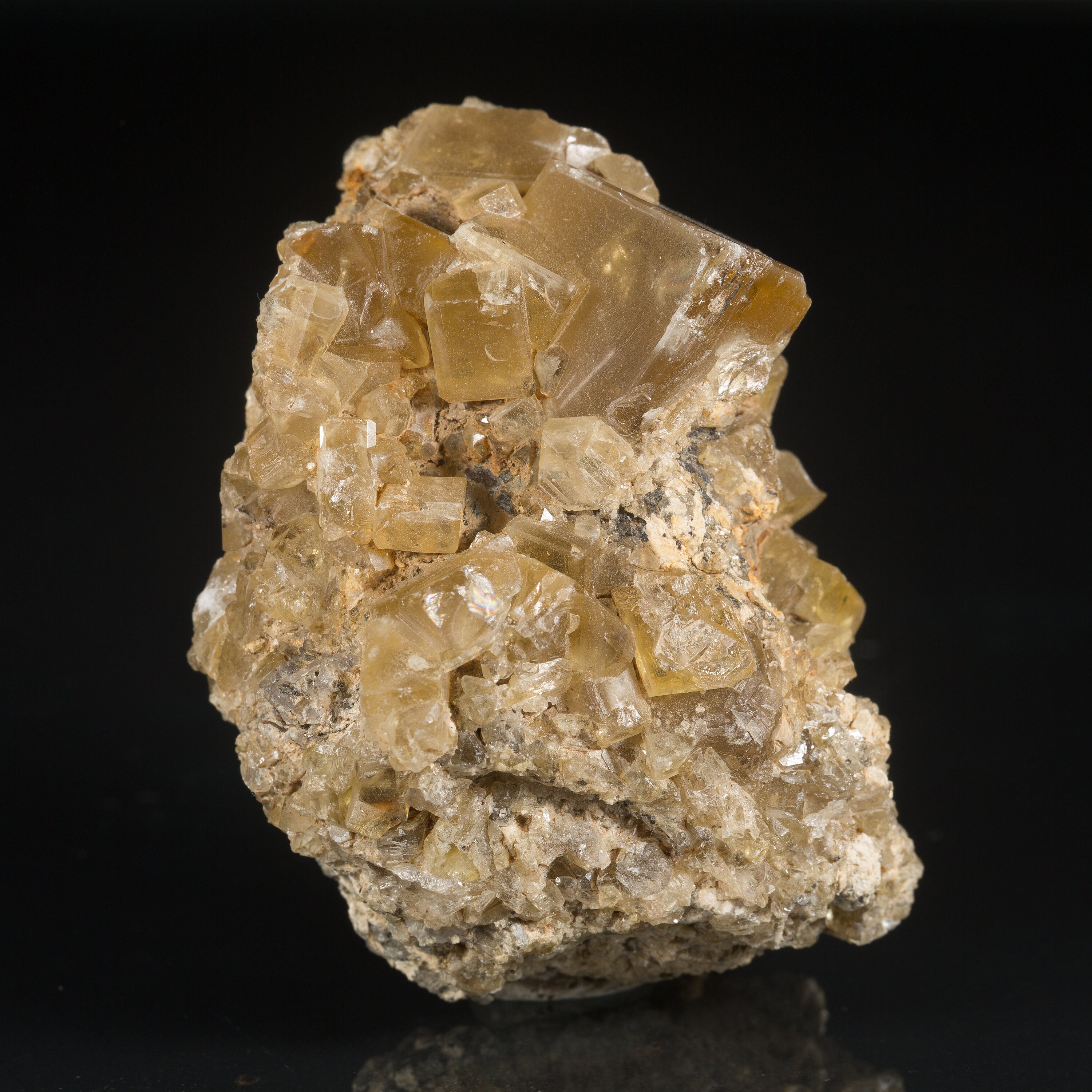 Barytine Miel de Chatel-Guyon, Prompsat, Minéraux France