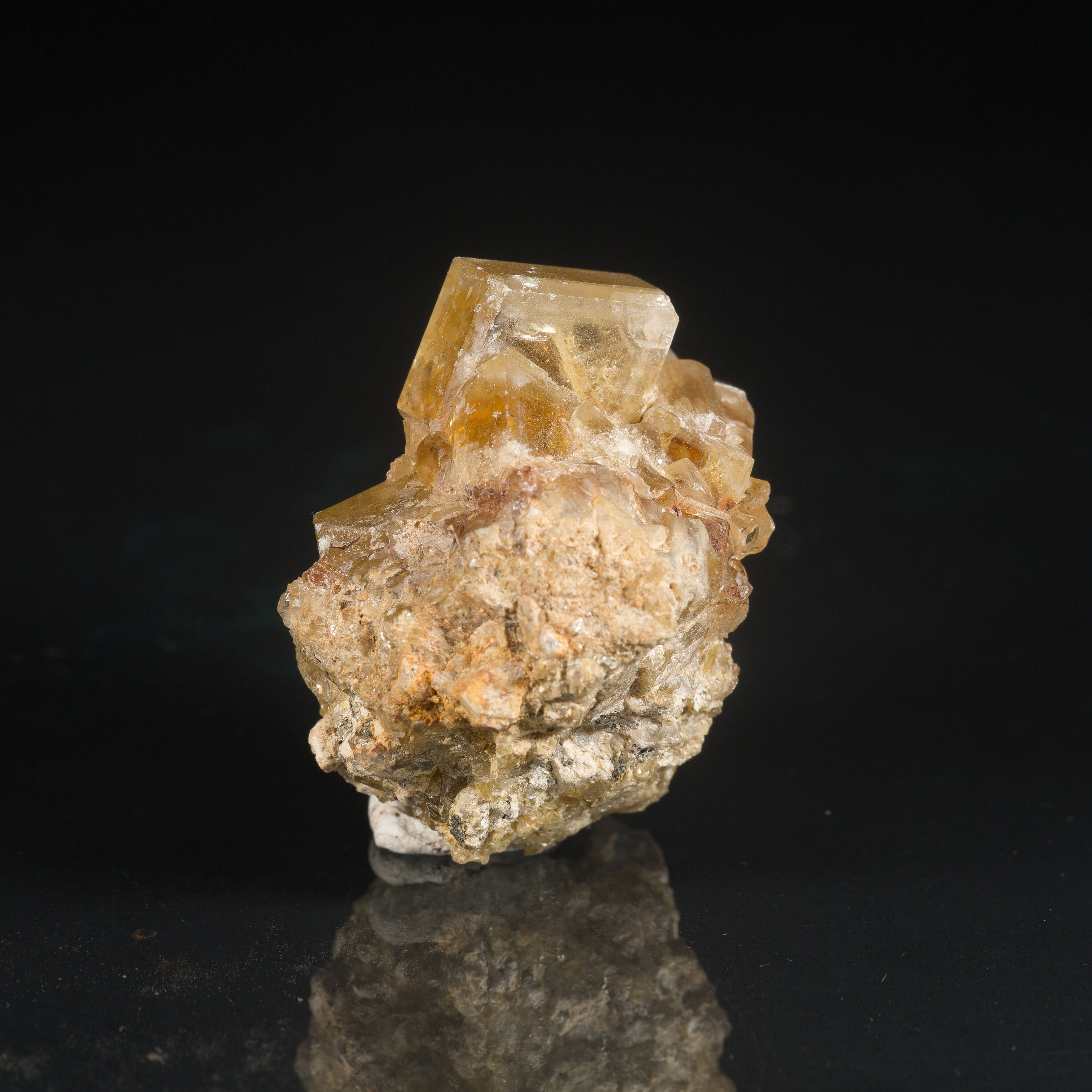 Barytine Miel de Chatel-Guyon, Prompsat, Minéraux France