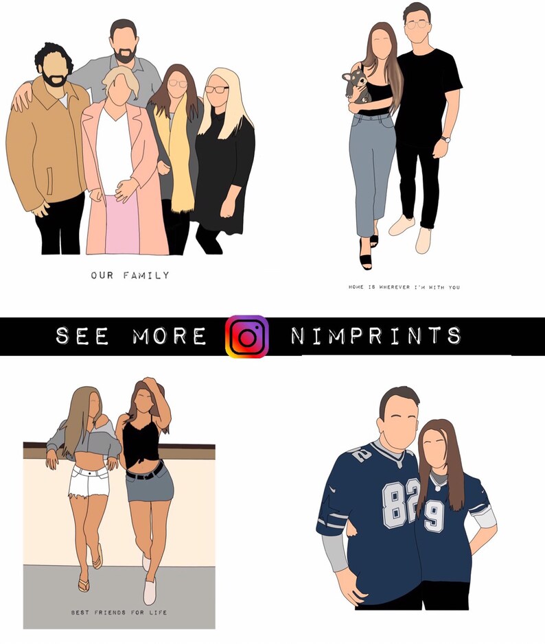 faceless custom portrait faceless custom portrait