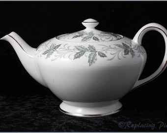 Lenox Tuscan Vine Covered Tea PotLenox Tuscan Vine Fine China Tea Pot WLid Design By Louise Le Luyer