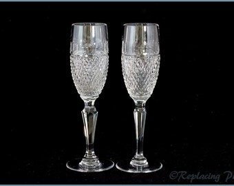 DU1) Dartington - Hall Collection - Pair Of Champagne Flutes