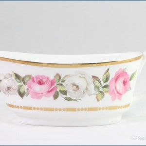 Royal Worcester - Royal Garden (Dot/Dash) - Gravy Boat