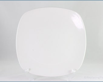Churchill - Carré blanc - Assiette plate 11 5/8"